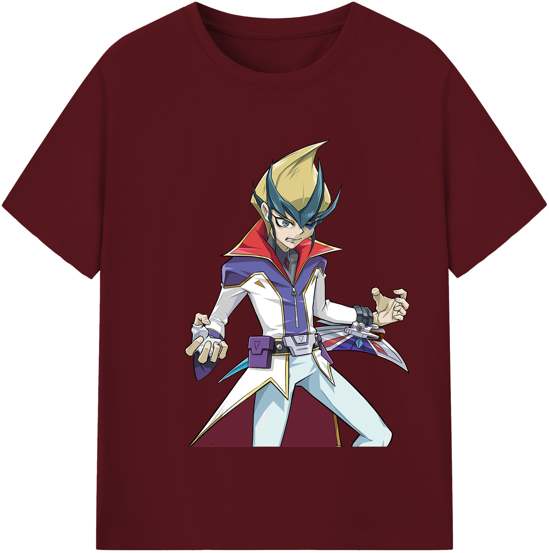 （画像用） 遊☆戯☆王 Yu-Gi-Oh! 綿100％半袖Tシャツ（フロントプリント）